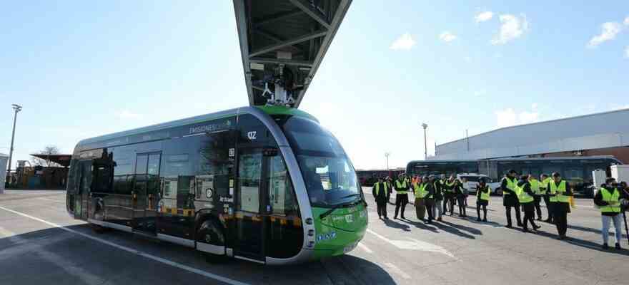 Saragosse a deja 75 chargeurs pour bus electriques prets