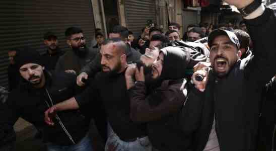 Six Palestiniens tues apres un raid de larmee israelienne en