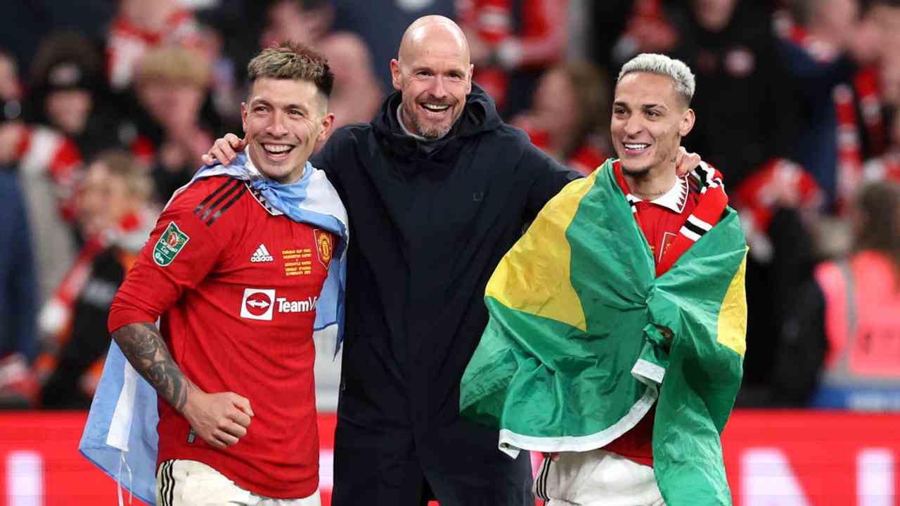 Image extraite de la vidéo : Regardez le résumé de la finale de la Coupe de la Ligue entre Manchester United et Newcastle United