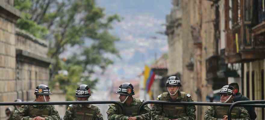 Un tireur delite tue un soldat colombien