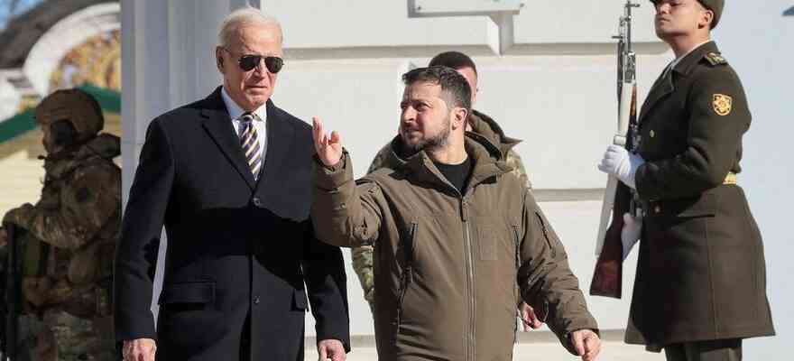Visite surprise de Biden en Ukraine pour rencontrer Zelensky