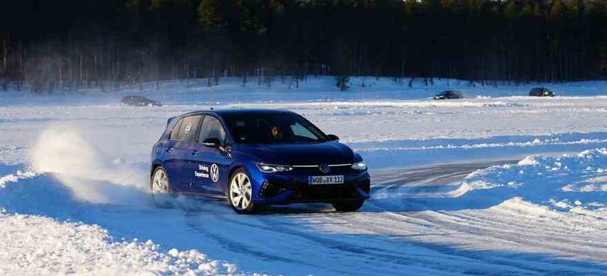 Volkswagen R Ice Experience ou comment apprendre a conduire en