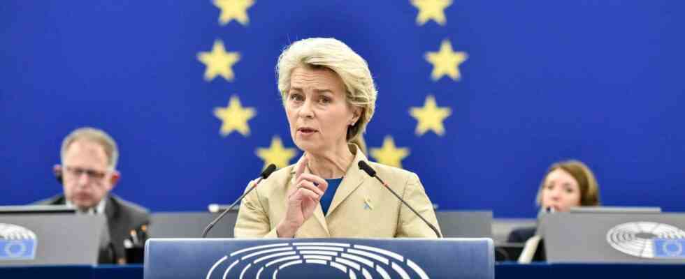 Von der Leyen annonce le dixieme paquet de sanctions contre