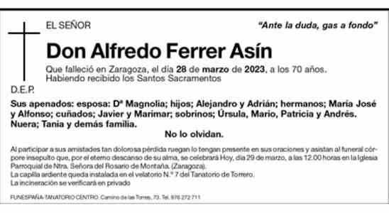 Alfredo Ferrer Asin