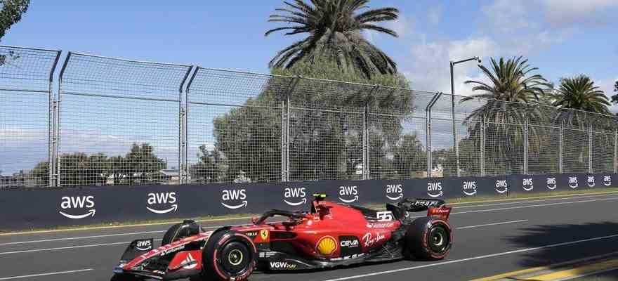 Alonso et Sainz resultats des essais libres du GP dAustralie