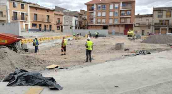 Calatorao reforme la Plaza Zaragoza pour transformer le centre municipal