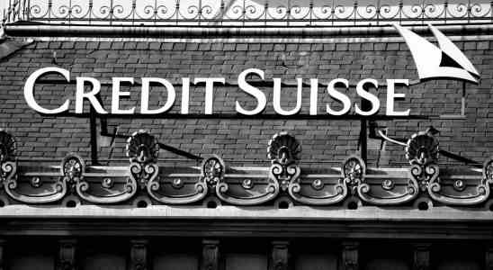 Credit Suisse ce qui est etrange cest quil nest pas