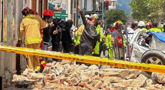 Deux tremblements de terre secouent lEquateur El Periodico de