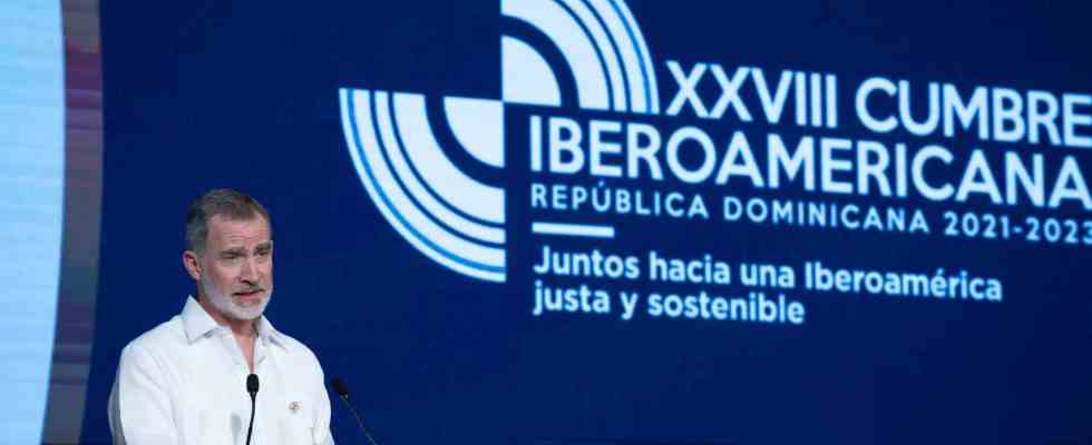 Felipe VI souligne limportance des environnements stables en Amerique latine