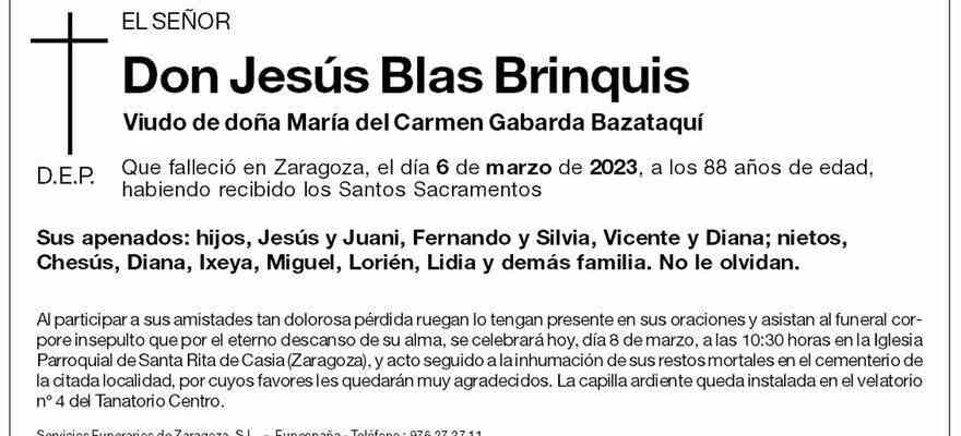 Jesus Blas Brinquis