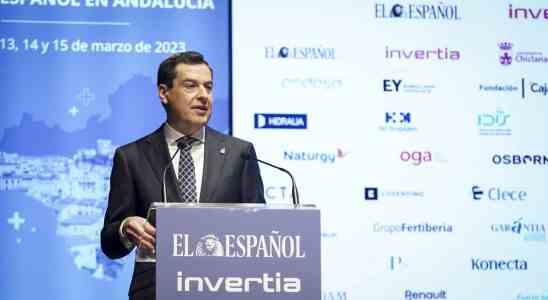 Juanma Moreno annonce un pacte social entre le conseil dadministration