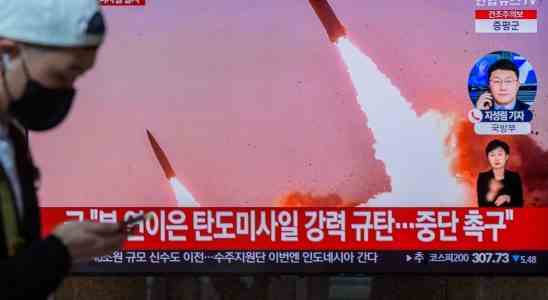 La Coree du Nord lance son cinquieme missile en une