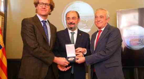 La Fondation Gimenez Abad recoit la medaille des valeurs humaines
