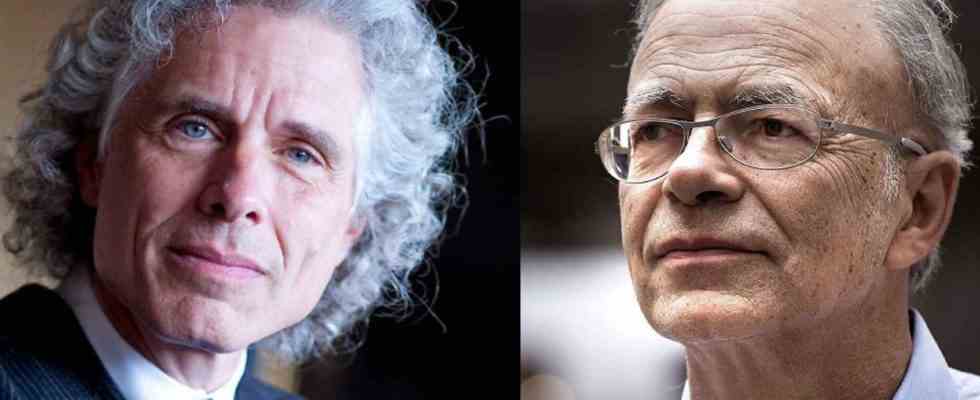 Les contributions de Steven Pinker et Peter Singer au progres