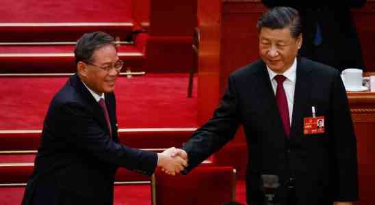 Li Qiang numero deux du Parti communiste nomme nouveau Premier