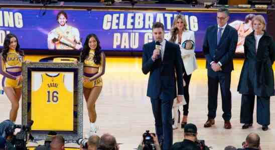 Pau Gasol atteint la gloire eternelle avec les Lakers