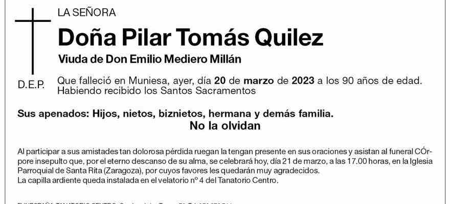 Pilar Tomas Quilez