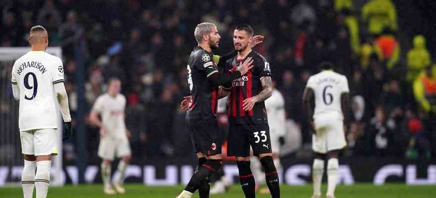 Tottenham Milan Milan se faufile parmi les meilleurs