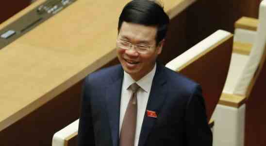 Vo Van Thuong est elu nouveau president du Vietnam