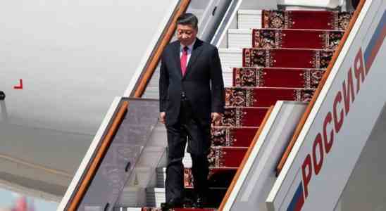 Xi Jinping arrive a Moscou pour rencontrer Vladimir Poutine et