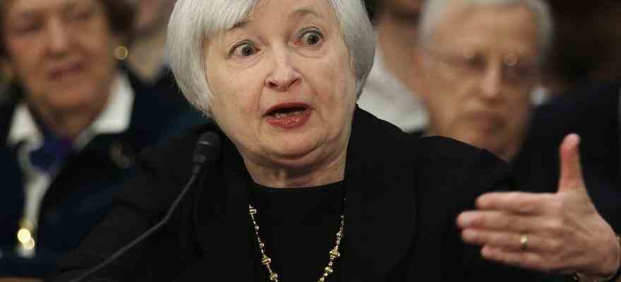 Yellen previent que la dereglementation financiere est peut etre allee trop