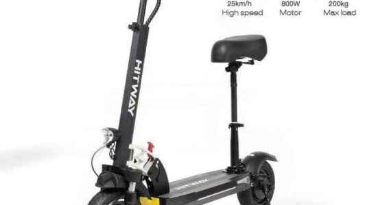 Black Week the powerful HITWAY electric scooter benefits from a