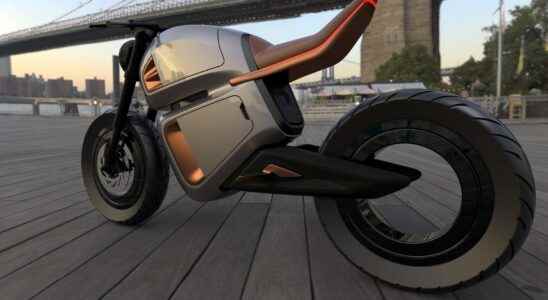 Nawa Racer the French electric motorcycle with supercapacitors and lithium