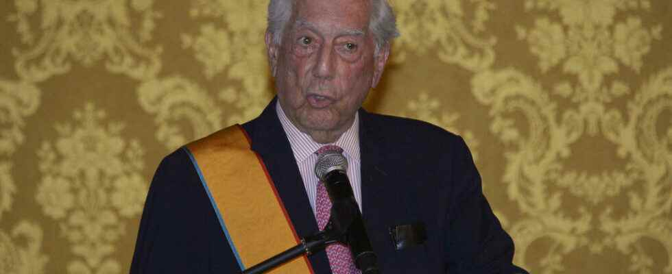 Surprise election of Mario Vargas Llosa to the French Academy
