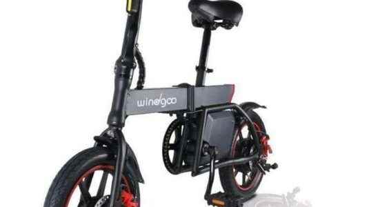 The Windgoo B20 folding electric bike is 579 E on