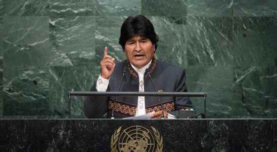 The president of Bolivia detained in Europe