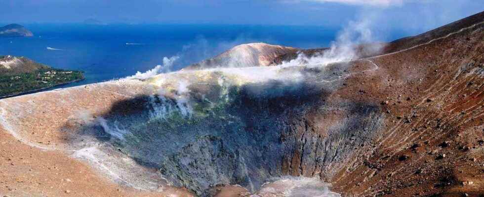 Vulcano the mythical island of volcanology is partially evacuated