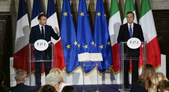 new chapter in Franco Italian relations