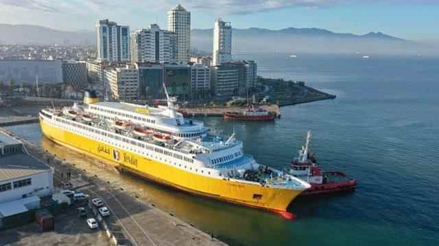 After 25 years, the cruise ship departed from Misrata and arrived in Izmir