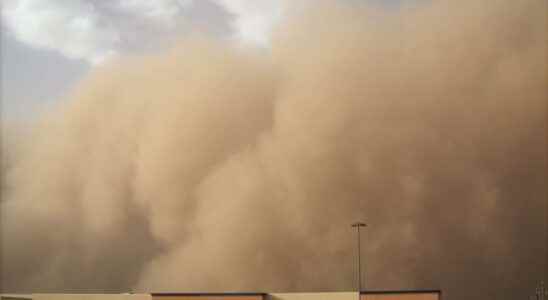 After the tornadoes a dry storm Dust Bowl swept through