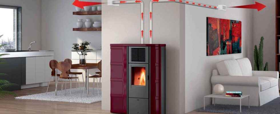 Can an individual wood burning appliance be used as the main