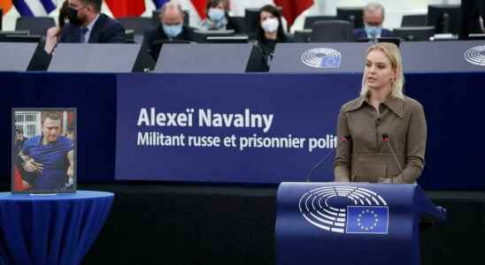Daughter of Russian opponent Navalny receives Sakharov Prize and calls