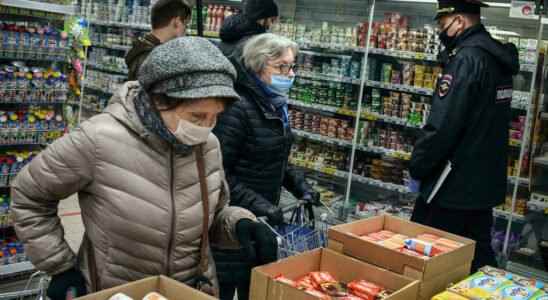 Faced with price inflation the Russians are more careful about