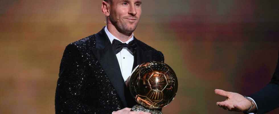 Golden ball Lionel Messi crowned a seventh time