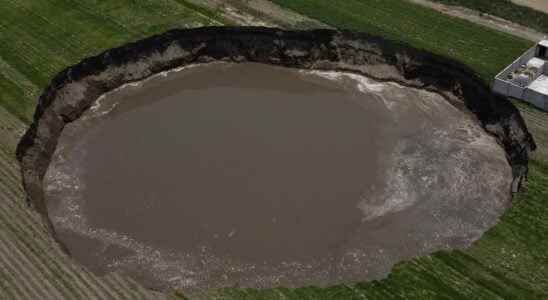 In Ecuador the sudden appearance of giant sinkholes is increasingly