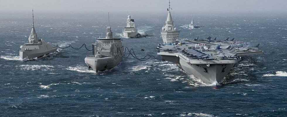 In head on competition with France the United States offers frigates
