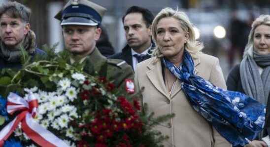 Marine Le Pen in Warsaw to exist between the LR