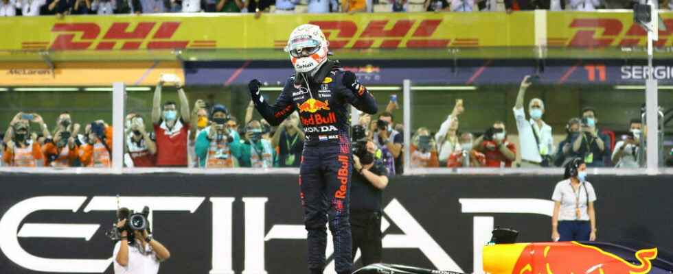 Max Verstappen world champion ahead of Lewis Hamilton