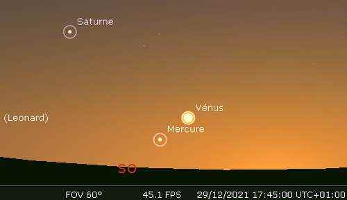Mercury in reconciliation with Venus
