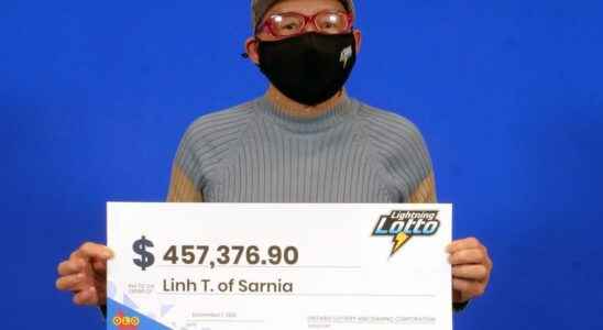 Sarnia man wins more than 450K through random lottery