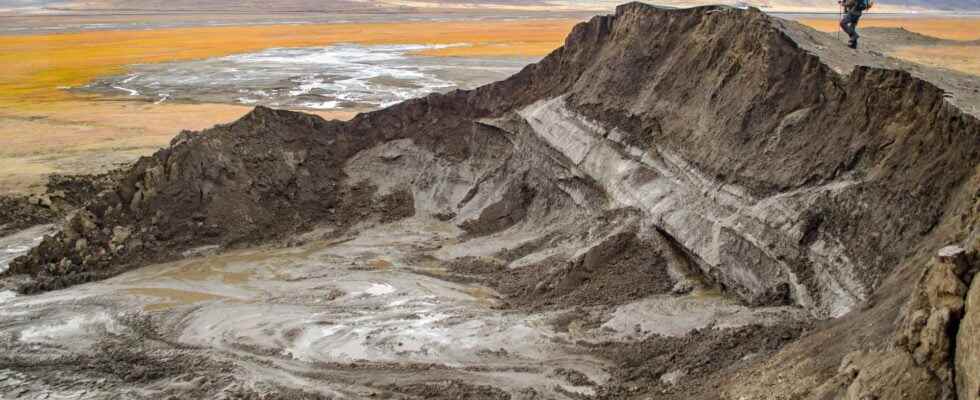 The thermokarst climate bomb or the sudden collapse of permafrost