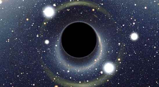 There would be a supermassive black hole in a dwarf