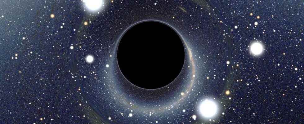 There would be a supermassive black hole in a dwarf