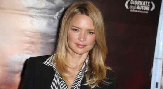 Virginie Efira dares the leather pants rock and chic