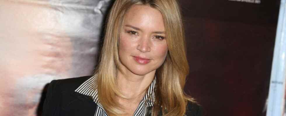 Virginie Efira dares the leather pants rock and chic