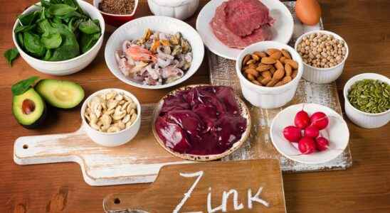 Zinc to fight against aging